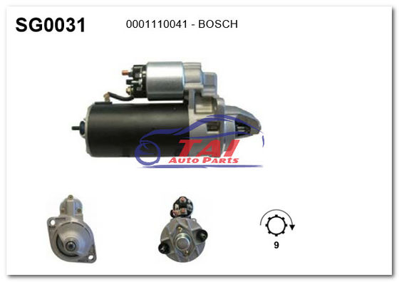 Buen precio 0001417043 Partes de automóviles Motor de arranque BOSCH Motor de arranque 24V 6,6KW 9T en línea