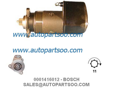 Buen precio 0001416012 4784746 - Motor De Arranque BOSCH 24V 5.4KW 11T MOTORES DE ARRANQUE en línea