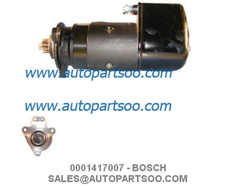 Buen precio 0001417007 4782801 - MOTOR DE ARRANQUE BOSCH 24V 5.4KW 11T MOTORES DE ARRANQUE en línea