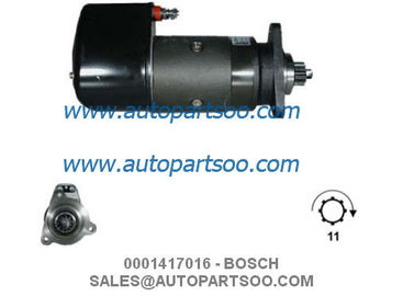 Good price 0001411015 0001417016 - motor de arrancador de BOSCH 24V 6.6KW 11T MOTORES DE ARRANQUE en línea