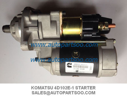 Buen precio MOTOR DE ARRANQUE Komatsu 4D102E-1 Excavadoras niveladoras Komatsu 600-863-4410 0-24000-3060 en línea