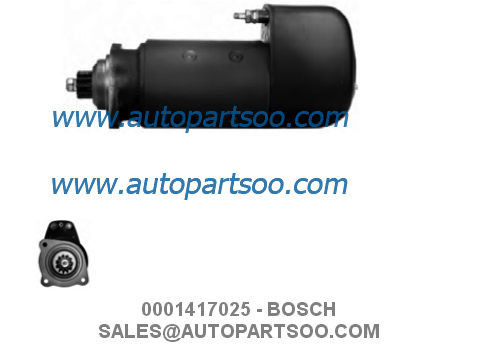 Buen precio 0001417025 - BOSCH Motor Arranque 24V 6.6KW 11T MOTORES DE ARRANQUE en línea