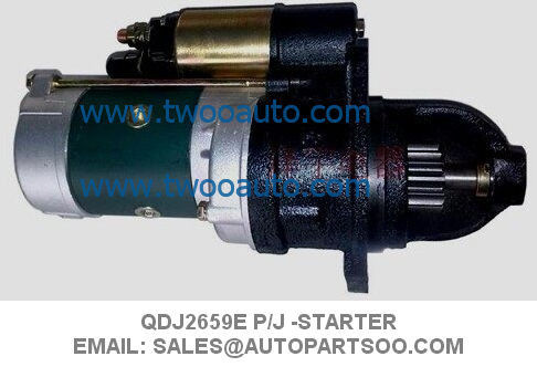 Buen precio QDJ2659E PJ - Motor de arranque Pelican Barcaza PB-2004 24V 5.5KW 11T en línea