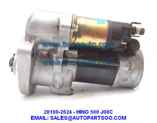 Buen precio 28100-2624 0355 502 0019 - Motor de arranque Hino 500 J08C 24V 4.5KW 11T en línea
