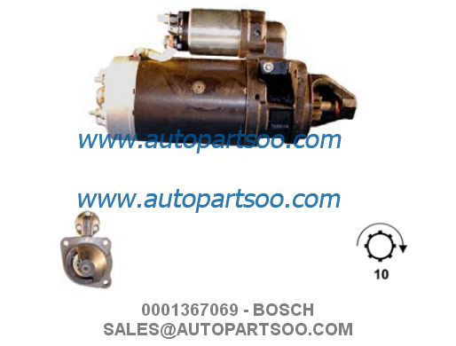 Buen precio 0001367069 - MOTOR ARRANQUE BOSCH 12V 3KW 10T MOTORES DE ARRANQUE en línea