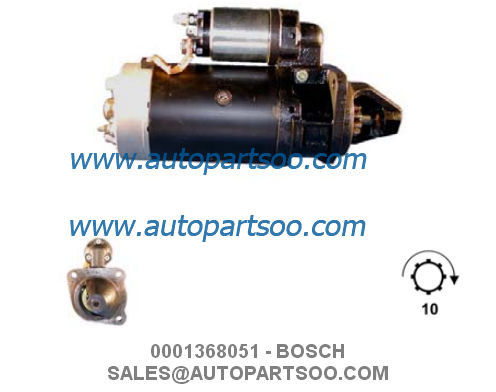 Buen precio 0001368051 0986013770 - MOTOR DE ARRANQUE BOSCH 24V 4KW 10T MOTORES DE ARRANQUE en línea