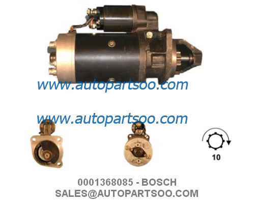 Buen precio 0001368085 154011053 - MOTOR DE ARRANQUE BOSCH 24V 3KW 10T MOTORES DE ARRANQUE en línea