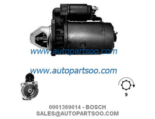 Buen precio 0001369014 0001369024 - MOTOR DE ARRANQUE BOSCH 12V 3KW 9T MOTORES DE ARRANQUE en línea
