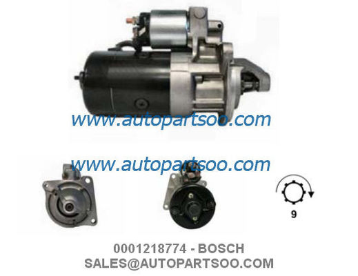Buen precio 0001218774 0986017490 - MOTOR DE ARRANQUE BOSCH 12V 2.2KW 9T MOTORES DE ARRANQUE en línea