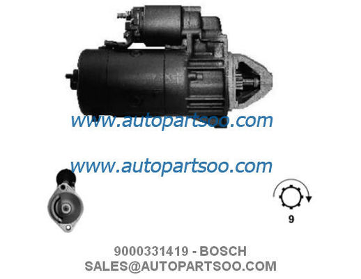 Buen precio 0986015540 9000331419 - Motor Arranque BOSCH 12V 2.2KW 9T MOTORES DE ARRANQUE en línea