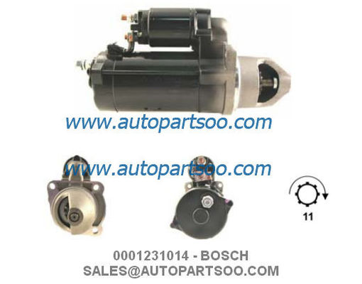 Buen precio 0001231014 0001360061 - MOTOR DE ARRANQUE BOSCH 24V 4KW 11T MOTORES DE ARRANQUE en línea