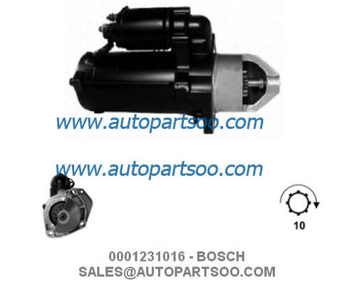 Buen precio 0001231016 0986020170 - MOTOR DE ARRANQUE BOSCH 24V 4KW 10T MOTORES DE ARRANQUE en línea