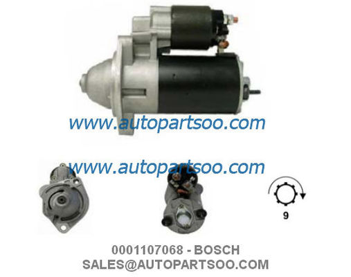 Buen precio 0001107068 0001107069 - MOTOR DE ARRANQUE BOSCH 12V 1.1KW 9T MOTORES DE ARRANQUE en línea