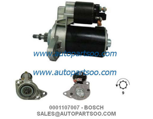 Buen precio 0001106002 0001107007 - MOTOR DE ARRANQUE BOSCH 12V 1.1KW 9T MOTORES DE ARRANQUE en línea