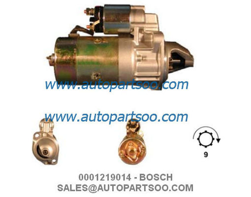 Buen precio 0001219014 - MOTOR ARRANQUE BOSCH 24V 2.5KW 9T MOTORES DE ARRANQUE en línea
