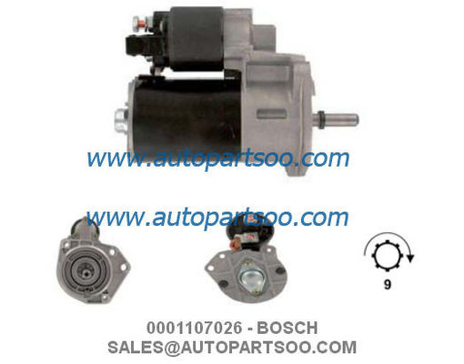 Buen precio 0001107026 0001107103 - MOTOR DE ARRANQUE BOSCH 12V 1.1KW 9T MOTORES DE ARRANQUE en línea