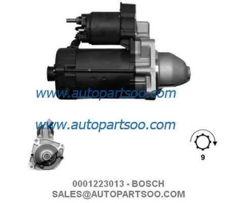 Buen precio 0001223013 0986018960 - MOTOR DE ARRANQUE BOSCH 12V 2.3KW 9T MOTORES DE ARRANQUE en línea