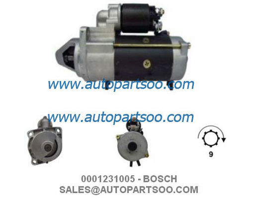 Buen precio 0001231005 0986021000 - MOTOR ARRANQUE BOSCH 24V 4KW 9T MOTORES DE ARRANQUE en línea
