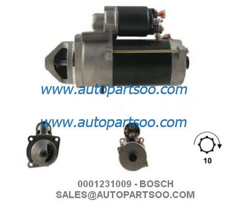 Buen precio 0001231009 0001360050 - MOTOR DE ARRANQUE BOSCH 24V 4KW 10T MOTORES DE ARRANQUE en línea