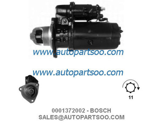 Buen precio 0001372002 0001372003 - MOTOR DE ARRANQUE BOSCH 24V 6.2KW 11T MOTORES DE ARRANQUE en línea