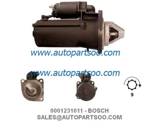 Buen precio 0001231011 0986019010 - MOTOR DE ARRANQUE BOSCH 24V 4KW 9T MOTORES DE ARRANQUE en línea