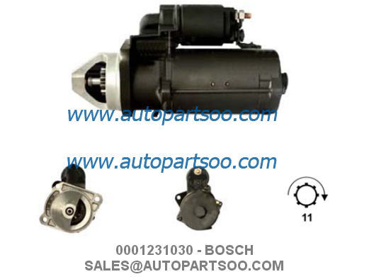 Buen precio 0001231030 0001368056 - MOTOR DE ARRANQUE BOSCH 24V 4KW 11T MOTORES DE ARRANQUE en línea
