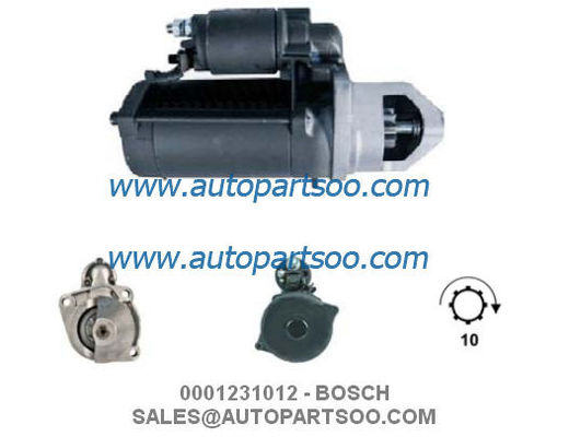 Buen precio 0001231012 0001360026 - MOTOR DE ARRANQUE BOSCH 24V 4KW 10T MOTORES DE ARRANQUE en línea