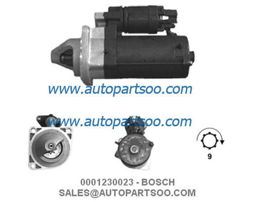 Buen precio 0001230023 - MOTOR ARRANQUE BOSCH 12V 3KW 9T MOTORES DE ARRANQUE en línea