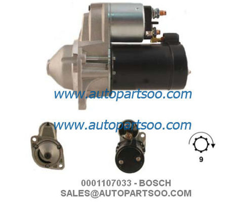 Buen precio 0001107033 0001107062 - MOTOR DE ARRANQUE BOSCH 12V 1.1KW 9T MOTORES DE ARRANQUE en línea