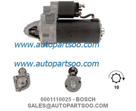 Buen precio 0001110025 0001110082 - MOTOR DE ARRANQUE BOSCH 12V 1.7KW 10T MOTORES DE ARRANQUE en línea