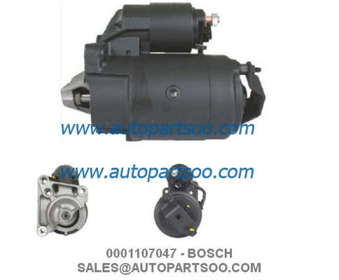 Buen precio 0001107047 - MOTOR ARRANQUE BOSCH 12V 1.1KW 10T MOTORES DE ARRANQUE en línea