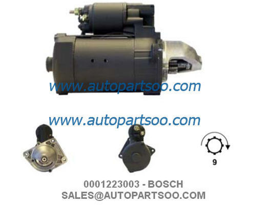 Buen precio 0001109371 0001223003 - MOTOR DE ARRANQUE BOSCH 12V 2.3KW 9T MOTORES DE ARRANQUE en línea