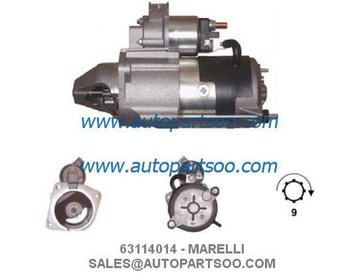 Buen precio 63114014 0986021041 - MOTOR ARRANQUE MARELLI 12V 2.6KW 9T MOTORES DE ARRANQUE en línea
