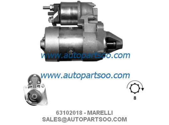 Buen precio 63102018 63102020 - MOTOR ARRANQUE MARELLI 12V 0.8KW 8T MOTORES DE ARRANQUE en línea