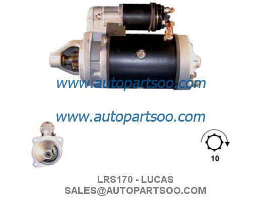 Buen precio LRS00170 LRS170 - MOTOR DE ARRANQUE LUCAS 12V 2.1KW 10T MOTORES DE ARRANQUE en línea