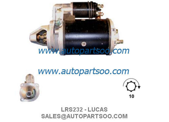 Buen precio LRS173 LRS232 - MOTOR DE ARRANQUE LUCAS 12V 2.8KW 10T MOTORES DE ARRANQUE en línea
