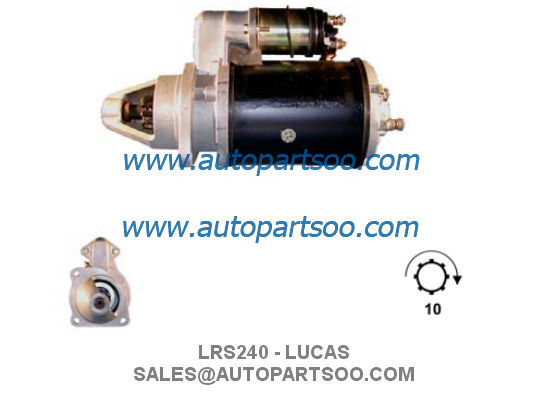Buen precio LRS240 0001359045 - MOTOR DE ARRANQUE LUCAS 12V 2.8KW 10T MOTORES DE ARRANQUE en línea