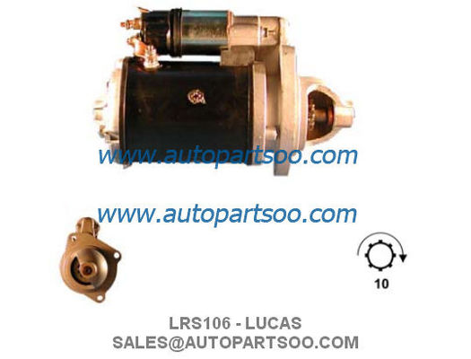 Buen precio LRS106 LRS132 - MOTOR DE ARRANQUE LUCAS 12V 2.8KW 10T MOTORES DE ARRANQUE en línea