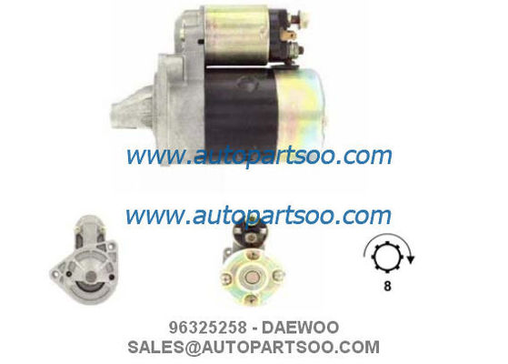 Buen precio 96325258 96497701 - MOTOR ARRANQUE DAEWOO 12V 0.8KW 8T MOTORES DE ARRANQUE en línea