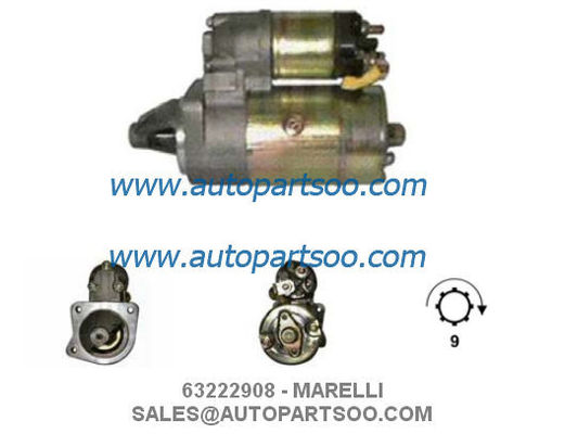 Buen precio 63222836 63222837 - MOTOR ARRANQUE MARELLI 12V 0.8KW 9T MOTORES DE ARRANQUE en línea