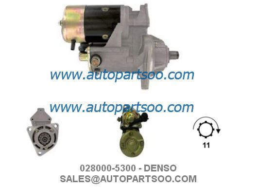Buen precio 028000-5300 28100-77090 - Motor de arranque DENSO 24V 4.5KW 11T MOTORES DE ARRANQUE en línea