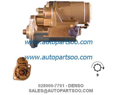 Buen precio 028000-7791 128000-0020 - DENSO Motor de arranque de 12V 2KW 9T MOTORES DE ARRANQUE en línea