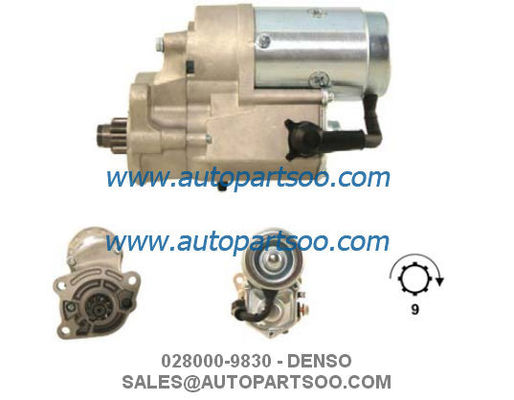 Buen precio 028000-9830 128000-7030 - Motor de arranque DENSO 12V 2KW 9T MOTORES DE ARRANQUE en línea