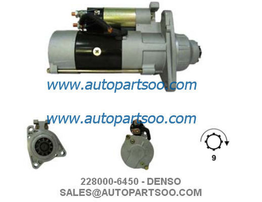 Buen precio 228000-6450 LRS01459 - Motor de arranque DENSO 12V 1.2KW 9T MOTORES DE ARRANQUE en línea