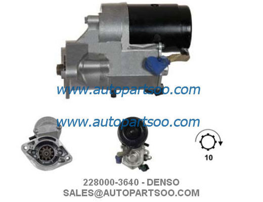 Buen precio 228000-3640 228000-3641 - Motor de arranque DENSO 12V 2.2KW 10T MOTORES DE ARRANQUE en línea