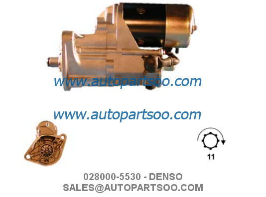 Buen precio 028000-5530 028000-5620 - Motor de arranque DENSO 24V 4.5KW 11T MOTORES DE ARRANQUE en línea