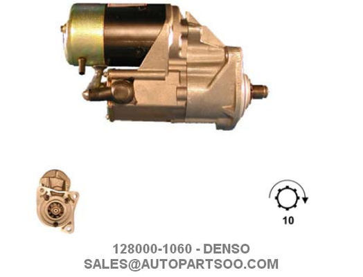 Buen precio 028000-0960 128000-1060 - Motor de arranque DENSO 12V 2.5KW 10T MOTORES DE ARRANQUE en línea