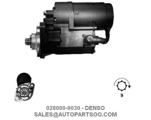 Buen precio 028000-9030 228000-0691 - Motor de arranque DENSO 12V 2KW 9T MOTORES DE ARRANQUE en línea