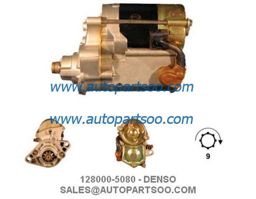 Buen precio 128000-5080 228000-0210 - Motor de arranque DENSO 12V 1KW 9T MOTORES DE ARRANQUE en línea