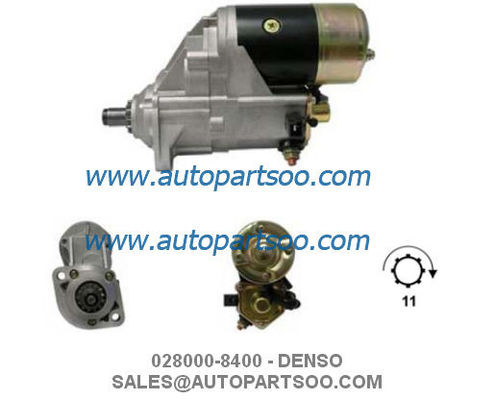 Buen precio 028000-8400 028000-8401 - Motor de arranque DENSO 12V 2.5KW 11T MOTORES DE ARRANQUE en línea